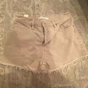 pacsun vintage high rise jean shorts
